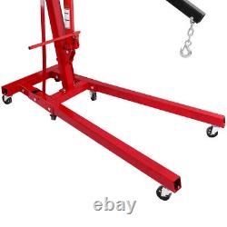 0.5-2 TON 4400lb Heavy Duty Engine Motor Hoist Cherry Picker Shop Crane Lift