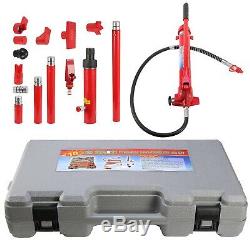 10 Ton Capacity Porta Power Hydraulic Bottle Jack Ram Pump Car Auto Repair Tool