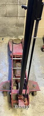 10 Ton Floor Jack Works Great For A Home Or Business Garage-mechanic-heavy Duty