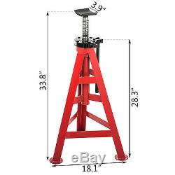 10 Ton Heavy Duty High Jack Stand 28.3-40.1 Adjustable Stand 11.8 / 300mm