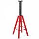 10-ton Heavy Duty Jack Truck Semi Stands High 10 Ton Capacity Pin 48 Max Lift