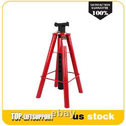 10 Ton Heavy Duty Steel (20,000 lbs) Capacity Pin-Type Jack Stand 28-47.5 Lift