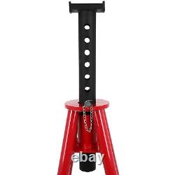10 Ton Heavy Duty Steel (20,000 lbs) Capacity Pin-Type Jack Stand 28-47.5 Lift