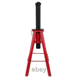 10 Ton Heavy Duty Steel (20,000 lbs) Capacity Pin-Type Jack Stand 28-47.5 Lift