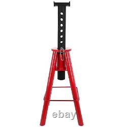 10 Ton Heavy Duty Steel (20,000 lbs) Capacity Pin-Type Jack Stand 28-47.5 Lift