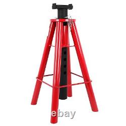10 Ton Heavy Duty Steel (20,000 lbs) Capacity Pin-Type Jack Stand 28-47.5 Lift