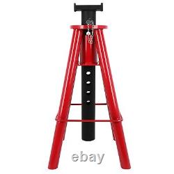 10 Ton High Jack Stand 10T Lifting Capacity Ajustable Height Heavy Duty Steel