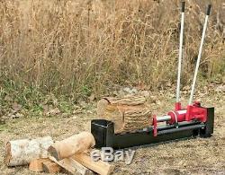 10 Ton Hydraulic Log Splitter Wood Cutter Heavy Duty Firewood Kindling Manual