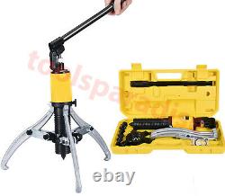 10 Ton Large Heavy Duty Hydraulic Gear Jaw Rotor Hub Puller Pulley Pulling Tool