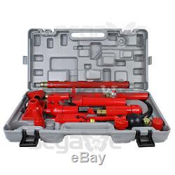 10 Ton Porta Power Hydraulic Jack Body Frame Repair Kit Auto Shop Heavy Duty
