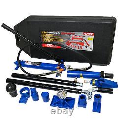 10 Ton Portable Hydraulic Equipment Set Heavy Duty Components Tools