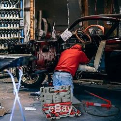 10 Ton Powerful Hydraulic Jack Car Body Frame Repair Kit Auto Shop Tool Lift