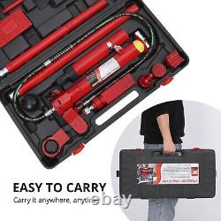 10ton Porta Power Kit Heavy Duty Construction Advanced Hydraulic Power Auto Lift