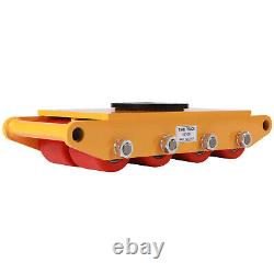 12Ton Heavy Duty Machinery Mover Machine Dolly Skate Industrial Moving Equipment