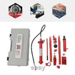 12 Ton Heavy-Duty Porta Power Hydraulic Jack Auto Body Frame Repair Kit Lift Ram
