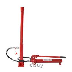 12 Ton Heavy Duty Porta Power Hydraulic Jack Auto Body Frame Repair Kit Lift Ram