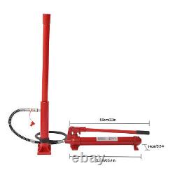 12 Ton Heavy-Duty Porta Power Hydraulic Jack Auto Body Frame Repair Kit Lift Ram