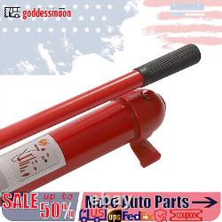 12 Ton Heavy Duty Porta Power Hydraulic Jack Auto Body Frame Repair Kit Lift Ram