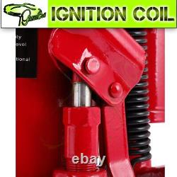 12 Ton Hydraulic Bottle Jack with Manual Hand Pump Heavy Duty Auto Truck Repair