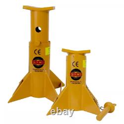 13 Ton Pair Lifting Capacity Heavy Duty Steel Forklift Tractor Jack Stand Tools