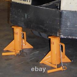 13 Ton Pair Lifting Capacity Heavy Duty Steel Forklift Tractor Jack Stand Tools