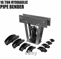 16 Ton Hydraulic Heavy Duty Pipe Bender Handle Tubes/Pipes Up To 3 Inches