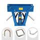 16 Ton Manual Hydraulic Pipe Tube Bender Heavy-duty Pipe Bending Machine Blue Us