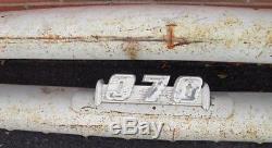 1958-1959 Painted Grille GMC 1 1/2 Ton Stake Truck Heavy Duty Model 370 GM