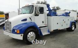 1996 Kenworth T300 20TON VULCAN HEAVY DUTY WRECKER TOW TRUCK 264660 Miles White