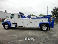 1996 Kenworth T300 20TON VULCAN HEAVY DUTY WRECKER TOW TRUCK 264660 Miles White