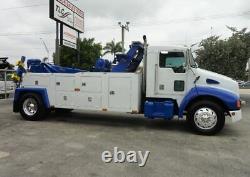 1996 Kenworth T300 20TON VULCAN HEAVY DUTY WRECKER TOW TRUCK 264660 Miles White