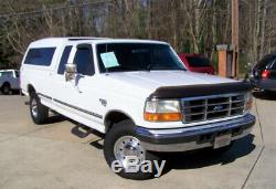 1997 Ford F-250 XLT 1-OWNER 7.3L POWERSTROKE TURBO DIESEL SUPERCAB CAMPER RV