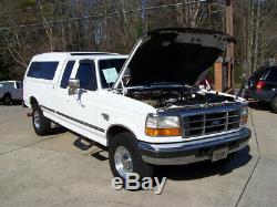 1997 Ford F-250 XLT 1-OWNER 7.3L POWERSTROKE TURBO DIESEL SUPERCAB CAMPER RV