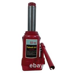 1PCS FOR Heavy Duty 32 Ton Hydraulic Bottle Jack Automotive Car Truck Red