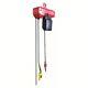 1/2 Ton, Dayton Electric Chain Hoist H4 Heavy Duty, 115/230v Ac, Hook Mtg