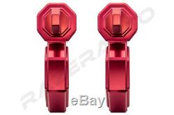 1 Set 3/4 Large RED 5.0 Ton Aluminum D-Ring Bow Anchor Shackle Heavy Duty