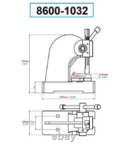 1 Ton Heavy Duty Arbor Press (8600-1032)