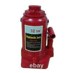 1pcs 32 Ton Heavy Duty Hydraulic Bottle Jack Automotive Shop Equipment Car Truck