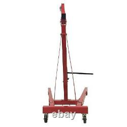 20212 TON 4400lb. Heavy Duty Engine Motor Hoist Cherry Picker Shop Crane Lift