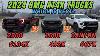 2024 Gmc At4x Aev Comparison 1500 Vs 2500hd Vs Canyon Gas Vs Diesel Which Is The Best Model At4x