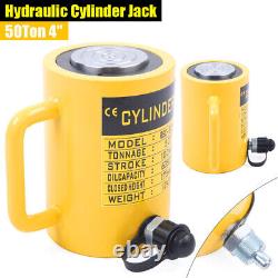 20/50 Ton Hydraulic Cylinder Jack 4- 6 Stroke Single Acting Jack Heavy Duty US