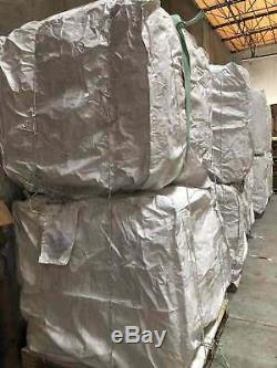 20 HeavyDuty Bulk bagS 35x35x43 FIBC(Sack)Ton bag 3000LB garbage bag earthwork