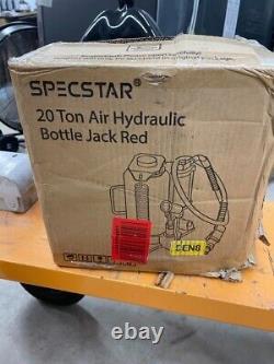 20 Ton 40,000lb Air Hydraulic Bottle Jack Heavy Duty Truck Repair 10-20 Lift