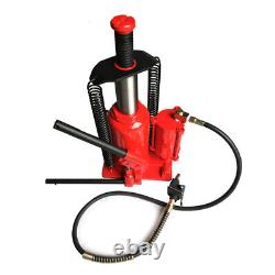 20 Ton Heavy Duty Air Hydraulic Bottle Jack Red Portable Car Lift Tool