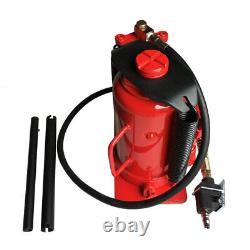 20 Ton Heavy Duty Air Hydraulic Bottle Jack Red Portable Car Lift Tool