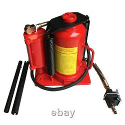 20 Ton Heavy Duty Air Hydraulic Bottle Jack Red Portable Car Lift Tool