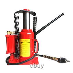 20 Ton Heavy Duty Air Hydraulic Bottle Jack Red Portable Car Lift Tool