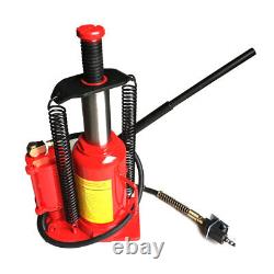 20 Ton Heavy Duty Air Hydraulic Bottle Jack Red Portable Car Lift Tool