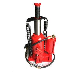 20 Ton Heavy Duty Air Hydraulic Bottle Jack Red Portable Car Lift Tool