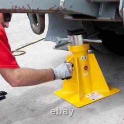 20-Ton Heavy-Duty Screw Style Jack Stand (Tall)